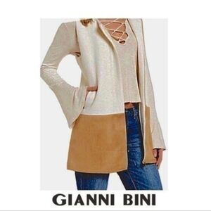 Gianni Bini Color Block Vest or Mini Dress Size Small  8 0081